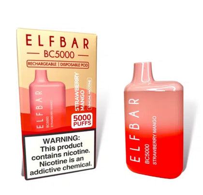 Elf Bar BC 7000 - Strawberry Mango - Dijital Sigara