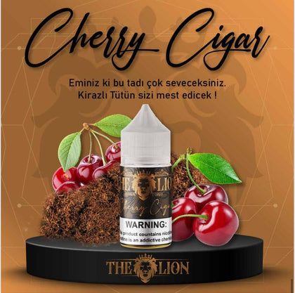 The Lion - 30 ml - Cherry Cigar - Dijital Sigara