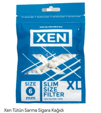 XEN 6MM SİGARA PAMUK FİLTRE