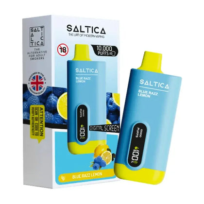 Saltica 10000 Blue Razz Lemon Puff