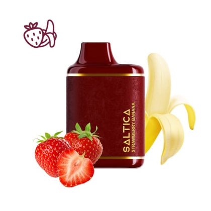 Saltica Strawberry Banana 7000 Disposable Vape Bar - Dijital Sigara